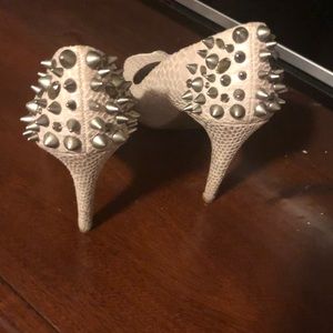 Simply Vera Wang Heels with spikes